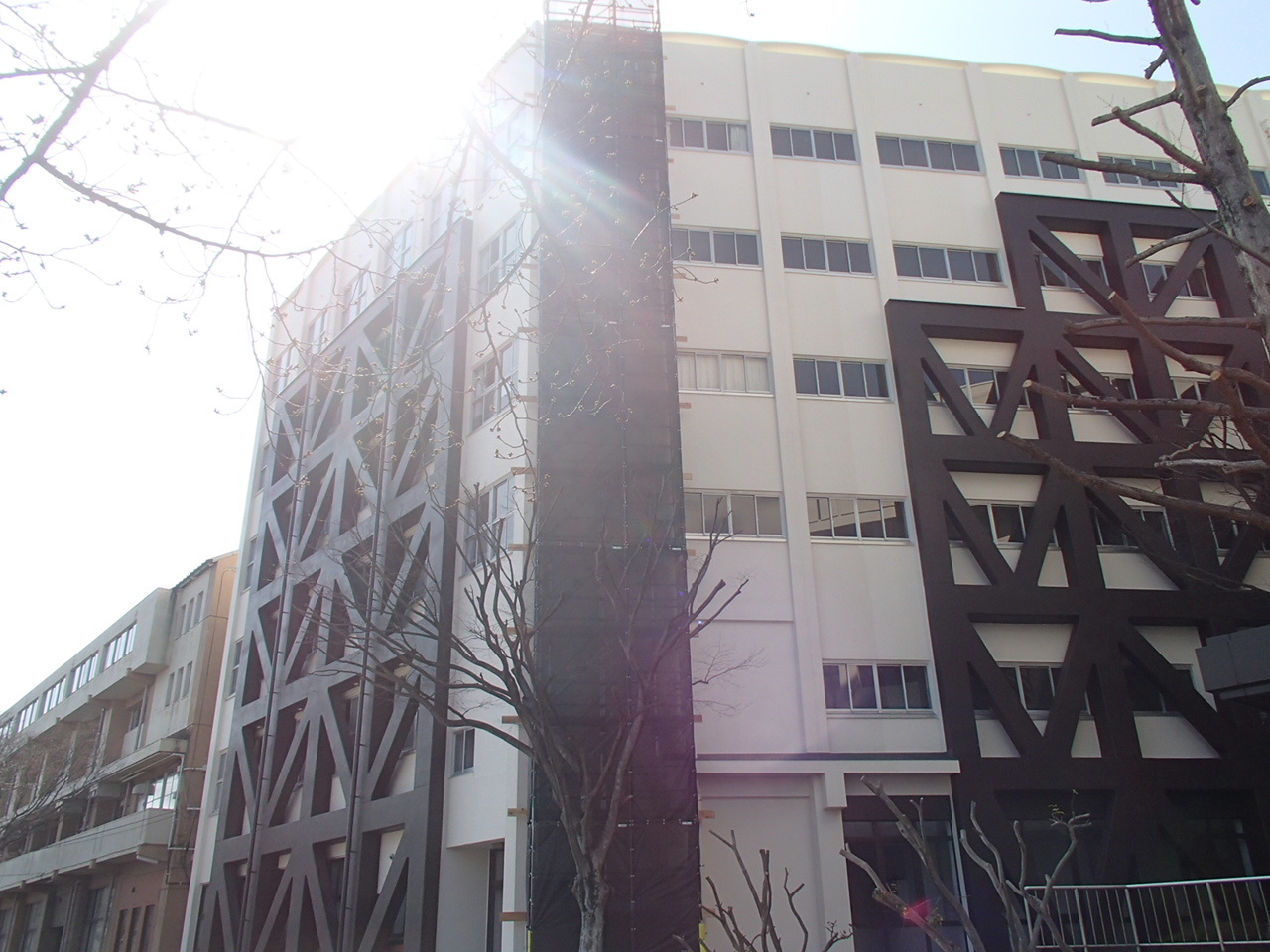東筑紫学園高等学校1号館・講堂耐震補強