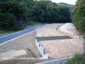 材料運搬道路 荷尾杵地区