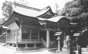 日吉神社 拝殿修繕