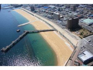 別府港海岸　餅ヶ浜地区　護岸築造