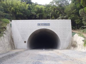 小蒲江トンネル（平成21年度　道改国第８号道路改良）