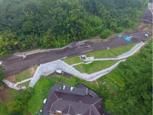 大分57号大野竹田道路板井迫地区構造物設置外