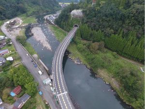 山ノ釣橋橋梁補修