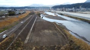 大分川小野鶴地区掘削護岸（その５）